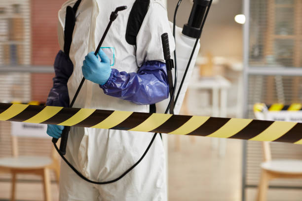 Professional Trauma Scene Cleanup technician working in Woodstock, MN